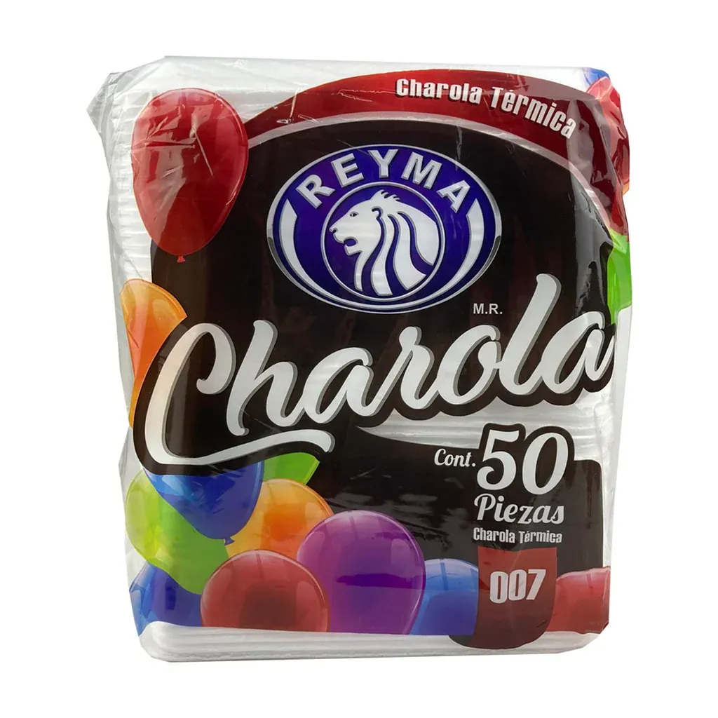 REYMA CHAROLA TERMICA 007 50 PZAS