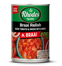 RHODES BRAAI RELISH 12X410G