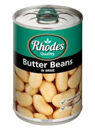 RHODES BUTTER BEANS 1X3KG