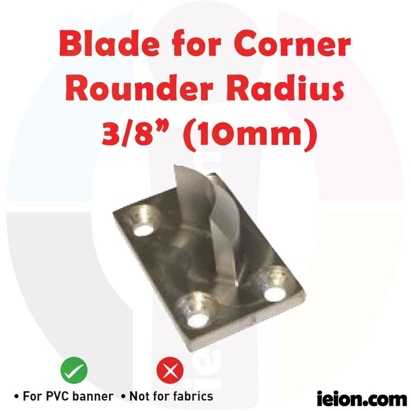 PLASTGrommet Blade for Corner Rounder Radius 3/8�?� (10mm) PLASTGrommet Blade for Corner Rounder Radius 3/8�?� (10mm)
