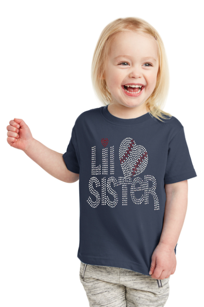 Lil' Sister TODDLER Rhinestone Tee