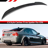 CS Style Carbon Fiber Spoiler for BMW E90 3 Series Sedan