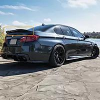 BMW F10/F11 5 Series Carbon Fiber Trunk Spoiler (2011–2016)