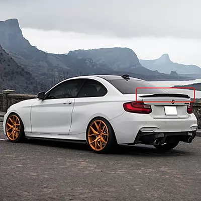 Carbon Fiber Rear Spoiler for BMW F22 2 Series (2014–2021)