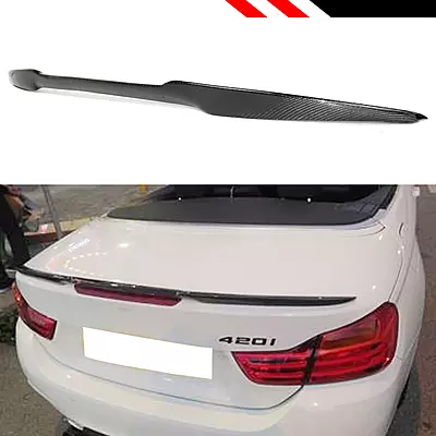 BMW F33 4 Series Carbon Fiber Trunk Spoiler BMW F33 4 Series Carbon Fiber Trunk Spoiler