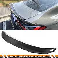 BMW G22 G82 Carbon Fiber PSM Style Trunk Spoiler (2021–2023)