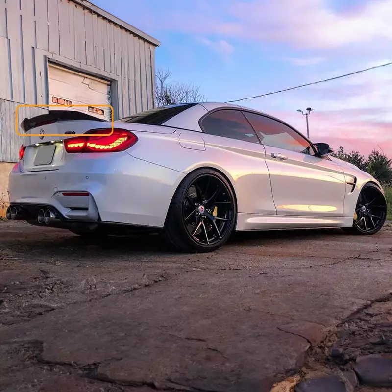 BMW F33 4 Series Carbon Fiber Trunk Spoiler | 2014–2020 Convertible