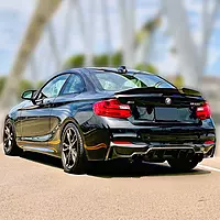 Glossy Black Rear Spoiler for BMW 2 Series F22 (2014–2021)