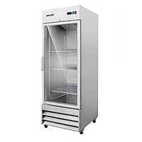 Congelador vertical de1 puerta de cristal 20.5 ft³ CV-1PC-SS-01