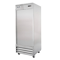 Refrigerador acero inoxidable 1 puerta sólida