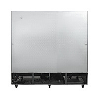 Refrigerador en inoxidable 3 puerta sólidas