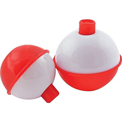 Compac Red/White Round Bobber