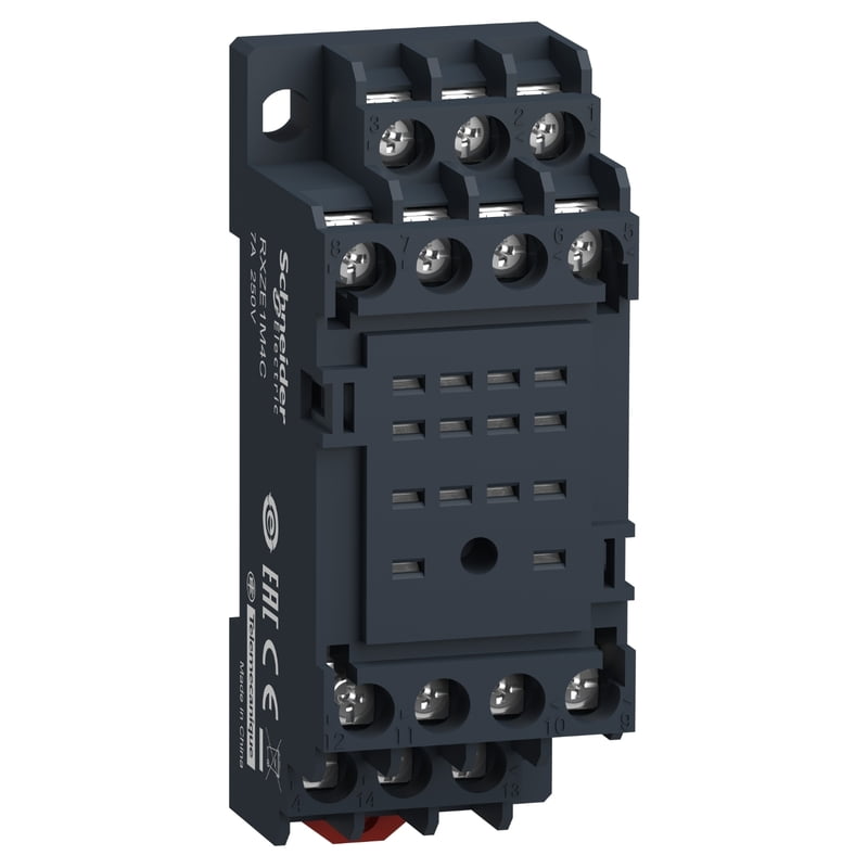 RXZE1M4C Розетка, реле,7 A