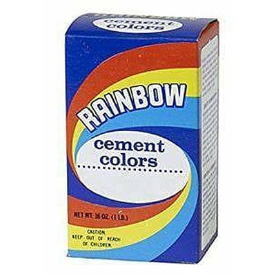 Rainbow Cement Colors - Limeproof Black, 1 LB Rainbow Cement Colors - Limeproof Black, 1 LB
