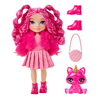 Rainbow High Littles Magenta Monroe, Pink, 5.5" Posable Small Doll Rainbow High Littles Magenta Monroe, Pink, 5.5" Posable Small Doll