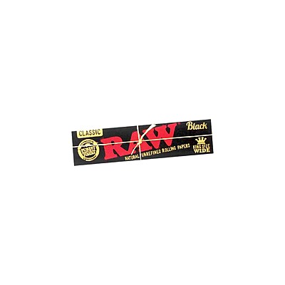 Raw - Classic Black Kingside Wide