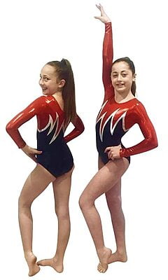 RED SHINY FOIL FLAMES LONG SLEEVE