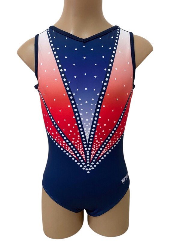 RED & NAVY ZEPHYR