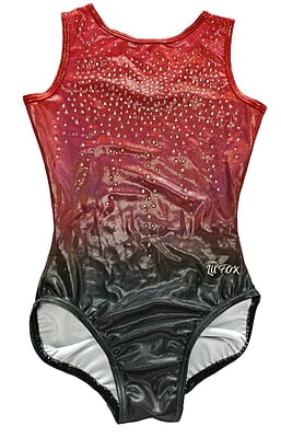 RED TO BLACK OMBRE SHINY FOIL SHIMMER *Pre-Order