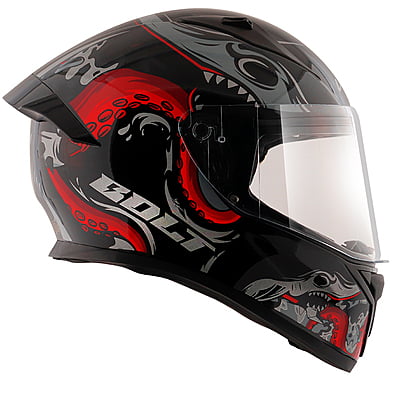VEGA BOLT OCTOPUS BLACK RED M/V (M)