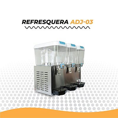 AJD-03 DISPENSADOR DE JUGO DE 3 TANQUES