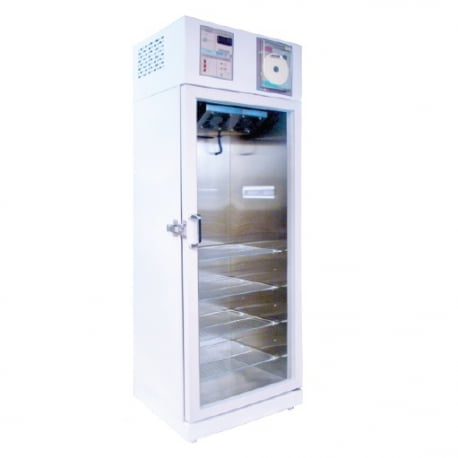 Refrigerador vertical de 3 pies para laboratorio acero inox. esmaltado con 1 puerta de cristal Refrigerador vertical de 3 pies para laboratorio acero inox. esmaltado con 1 puerta de cristal
