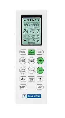 Blue Star ID312MNU Inverter Split AC-1 Ton 3 Star with LCD Display Remote