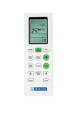 Blue Star Inverter Window AC-WIE324L 2 Ton 3 Star with LCD Display Remote.