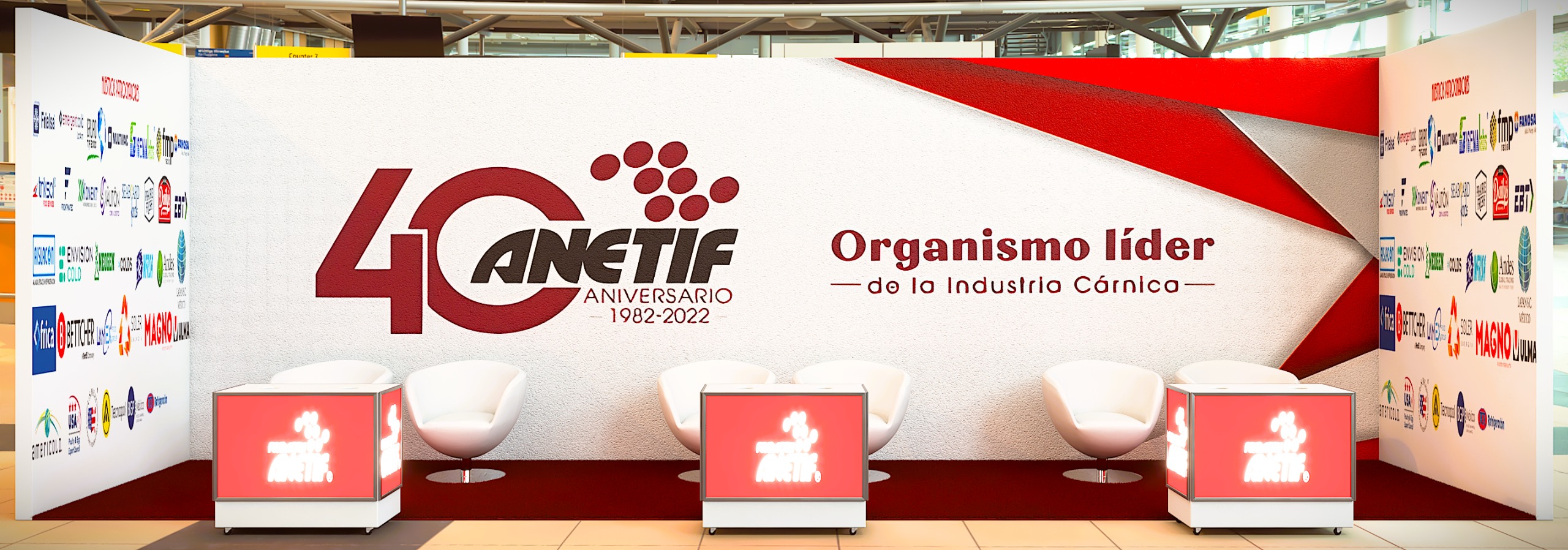 Stand 9 x 2 cajon ANETIF