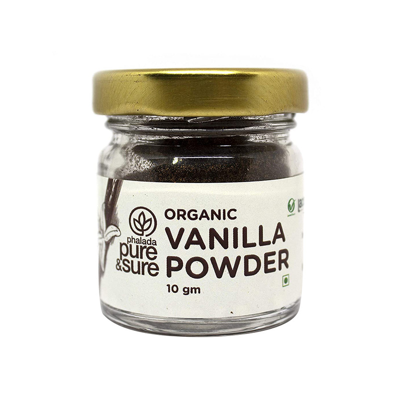 PURE&SURE - ORGANIC VANILLA POWDER 10g.   مسحوق الفانيليا العضوي 10 جم