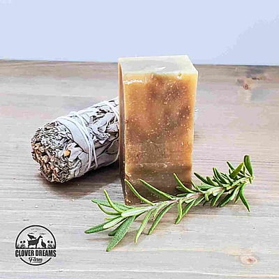 Rosemary Sage Smudge Goat Milk Soap Stick Rosemary Sage Smudge Goat Milk Soap Stick