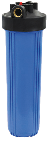 Pentek PR20 Big Blue 20" Housing | 1" Ports, Pressure Relief Pentek PR20 Big Blue 20" Housing | 1" Ports, Pressure Relief
