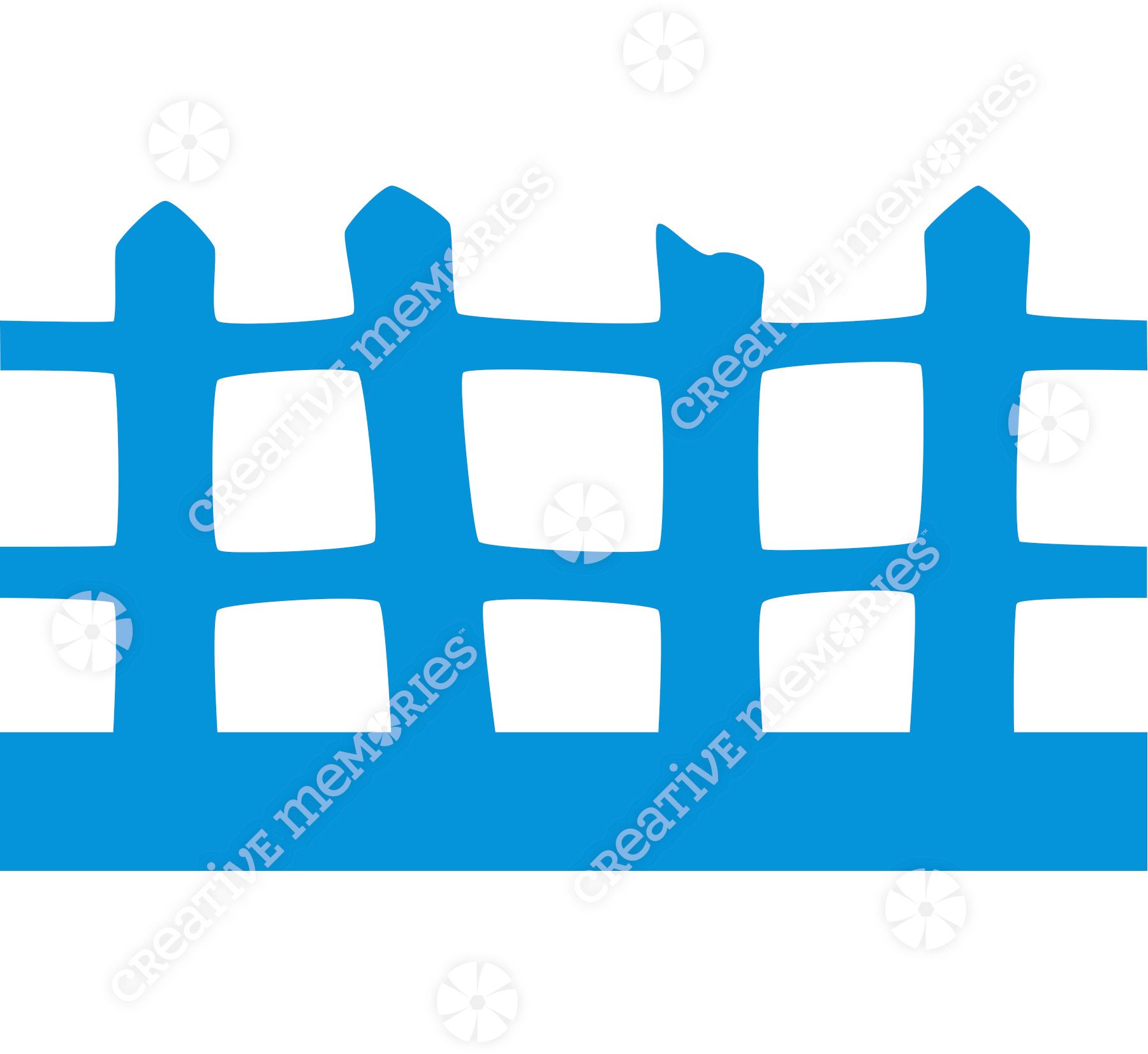 Rustic Fence Border Maker Cartridge