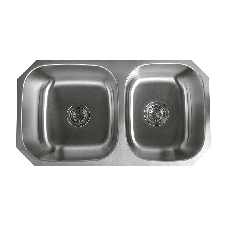 Double Offset Bowl, Straight Back, Big Left or Right - 18g V Series Double Offset Bowl, Straight Back, Big Left or Right - 18g V Series
