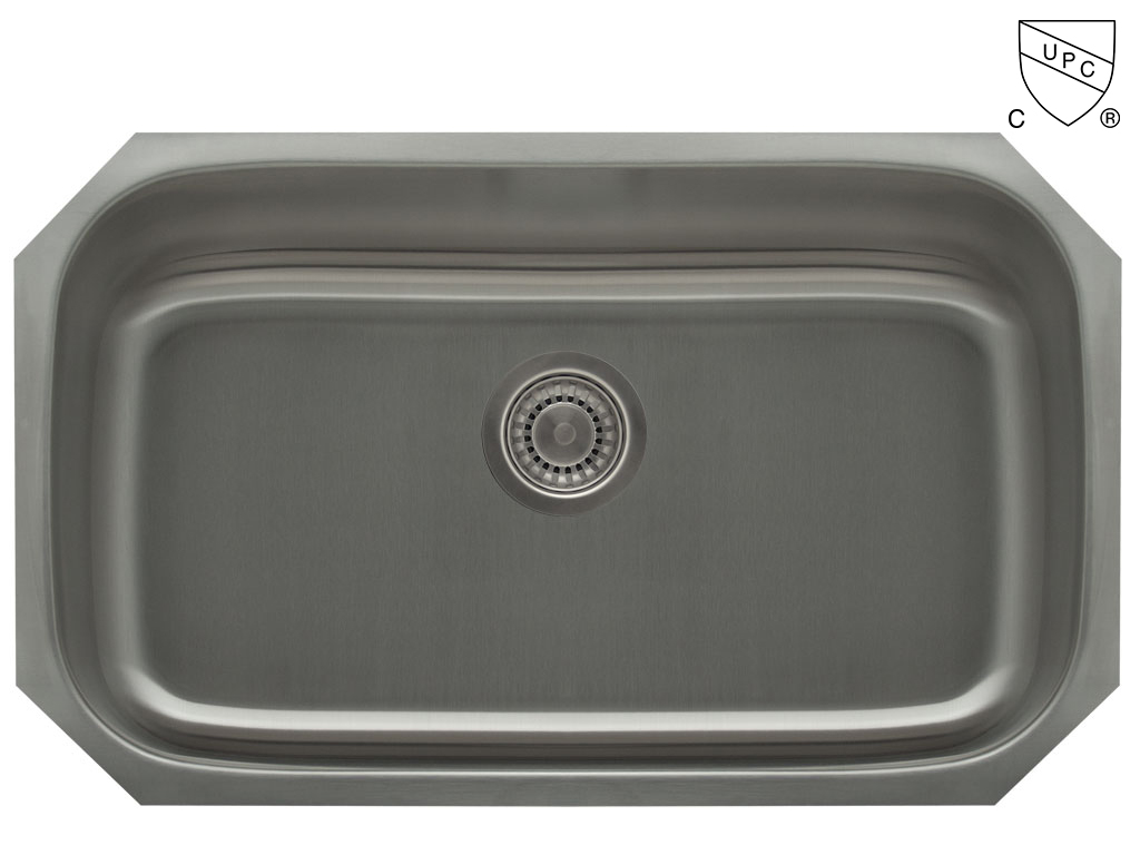 Large Single Bowl - 18g V Series Large Single Bowl - 18g V Series