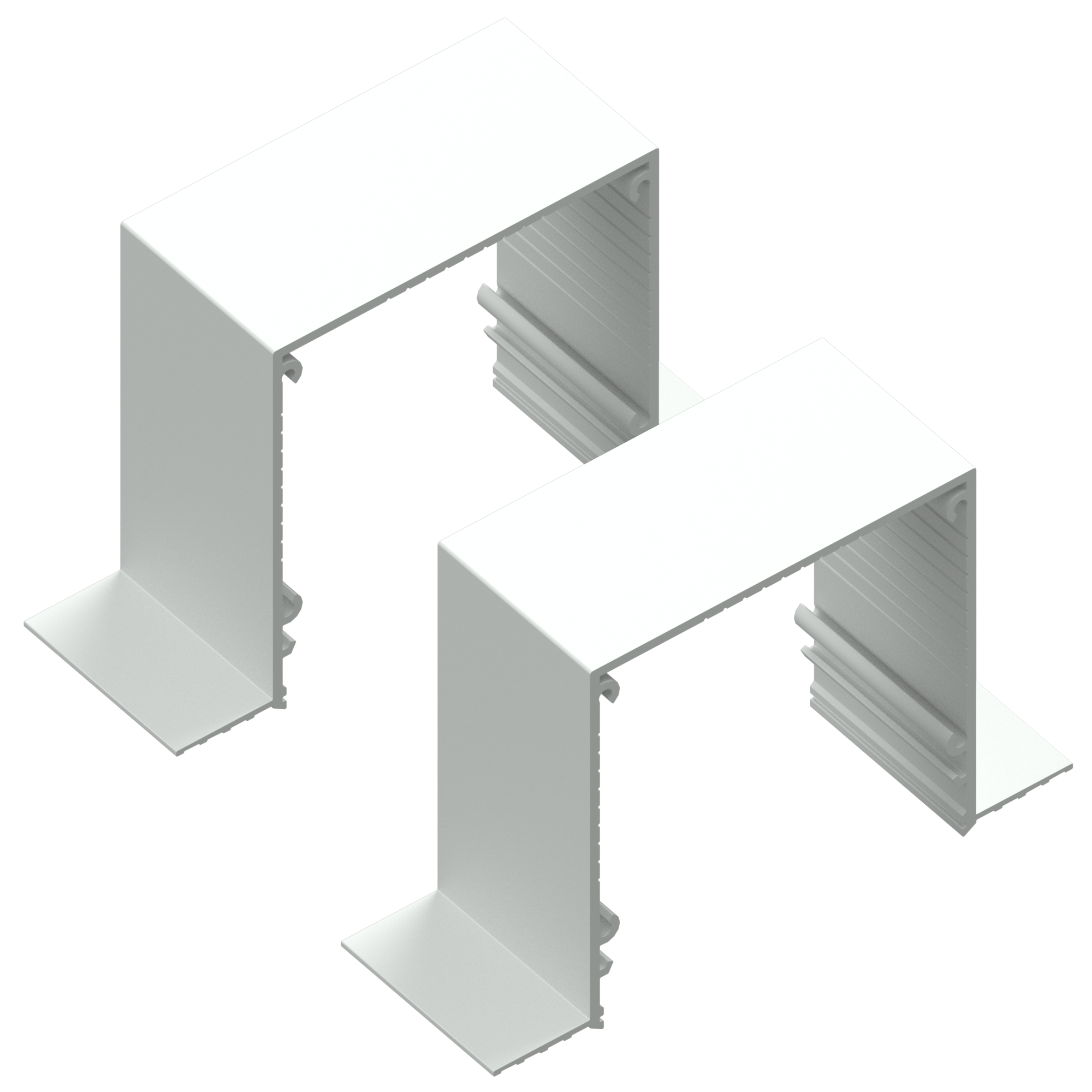 S100x100SS Pocket Two Flange - Pack - Two Full Lengths - 12ft ea.