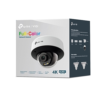InSight S285 | VIGI 8MP Full-Color Dome Network Camera