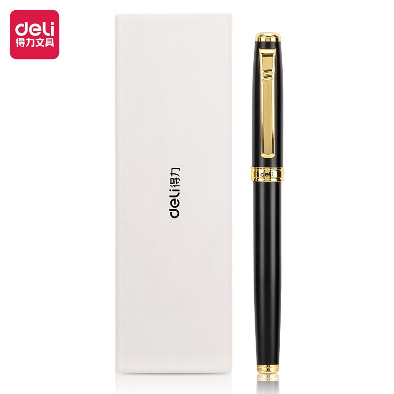 DELI S86 EXE. SIGNATURE ROLLER PEN 0.5MM GOLDEN DELI S86 EXE. SIGNATURE ROLLER PEN 0.5MM GOLDEN