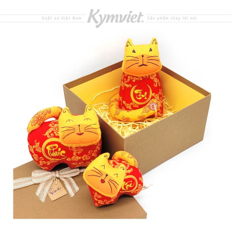 Bộ Mèo Đại Cát 2023 Kymviet 100% Handmade Bộ Mèo Đại Cát 2023 Kymviet 100% Handmade