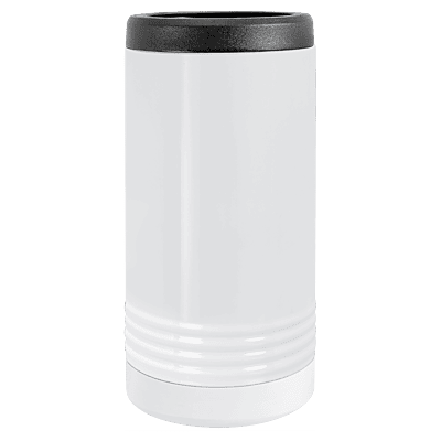 Full Color Polar Camel Slim Beverage Holder-White