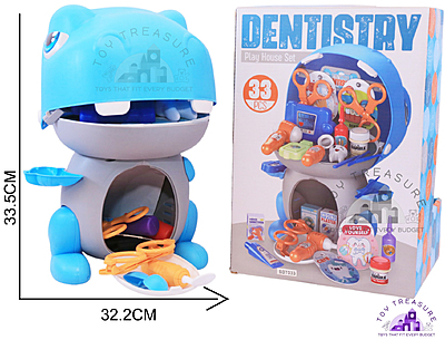 Dentist play set (dinosaur)