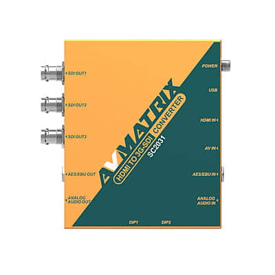 AVMatrix SC2031 HDMI to 3G-SDI Scaling Converter AVMatrix SC2031 HDMI to 3G-SDI Scaling Converter