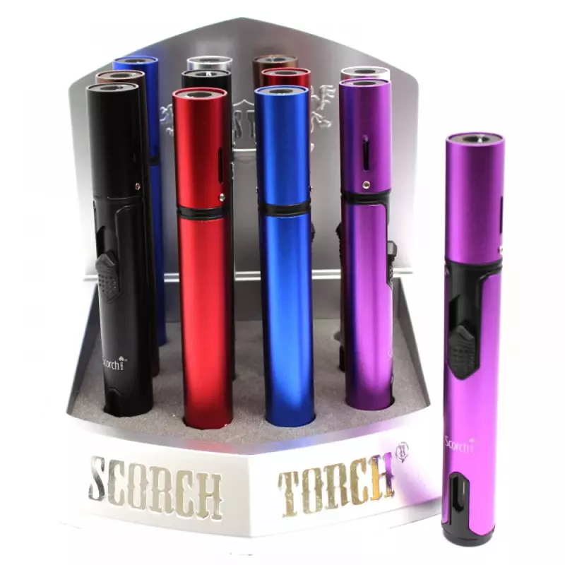 Scorch - Pen Single Jet Flame - 12CT Display (61578) Scorch - Pen Single Jet Flame - 12CT Display (61578)