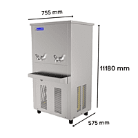 Dimension of Blue star sdlx 80120B stainless steel water cooler dealer in Gurgaon Dimension of Blue star sdlx 80120B stainless steel water cooler dealer in Gurgaon
