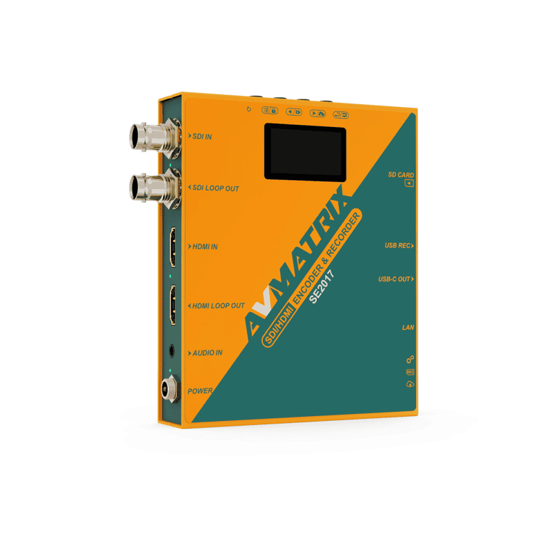 AVMatrix SE2017 SDI/HDMI Encoder & Recorder AVMatrix SE2017 SDI/HDMI Encoder & Recorder