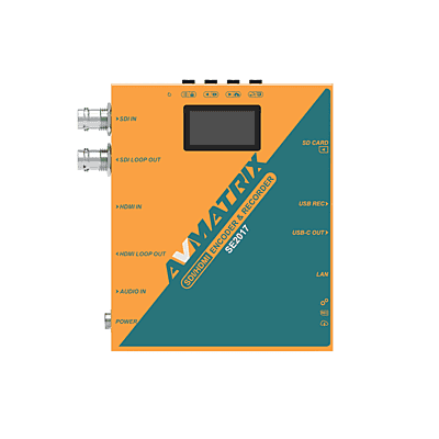 AVMatrix SE2017 SDI/HDMI Encoder & Recorder AVMatrix SE2017 SDI/HDMI Encoder & Recorder