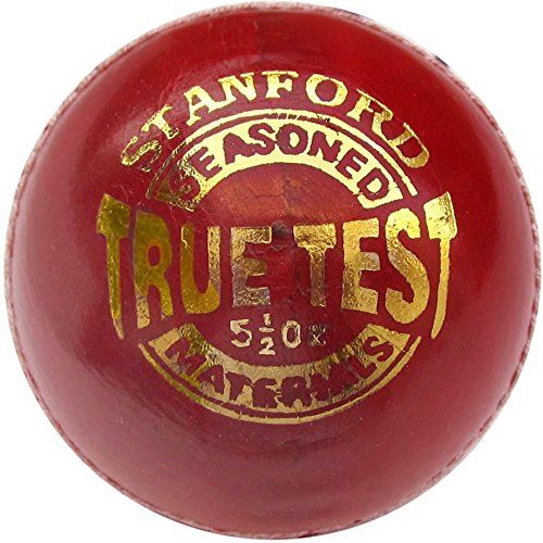 SF True Test Leather Cricket Ball Red