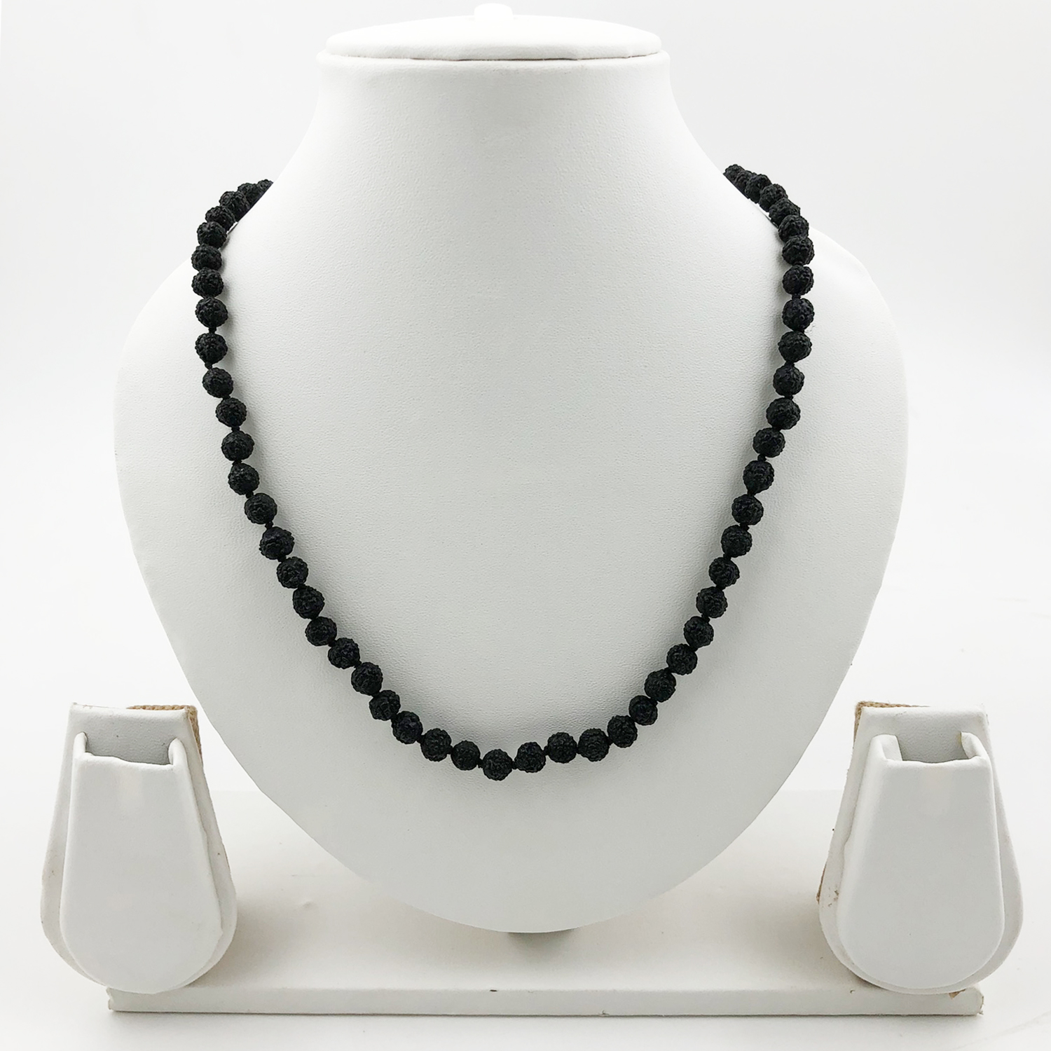 Black Rudrash Mala with 108 Beads for Pooja Black Rudrash Mala with 108 Beads for Pooja
