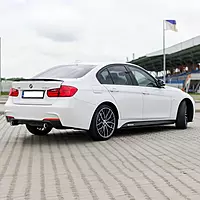 BMW 3 Series Side Skirts – Matte Black (2012–2018)