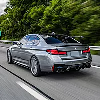 BMW F90/G30 MP Style Carbon Fiber Side Extensions (2017–2023)